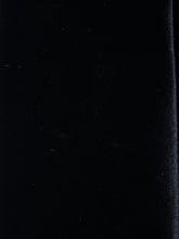 CONRAD Women's 3-fold tie in black silk and viscose velvet